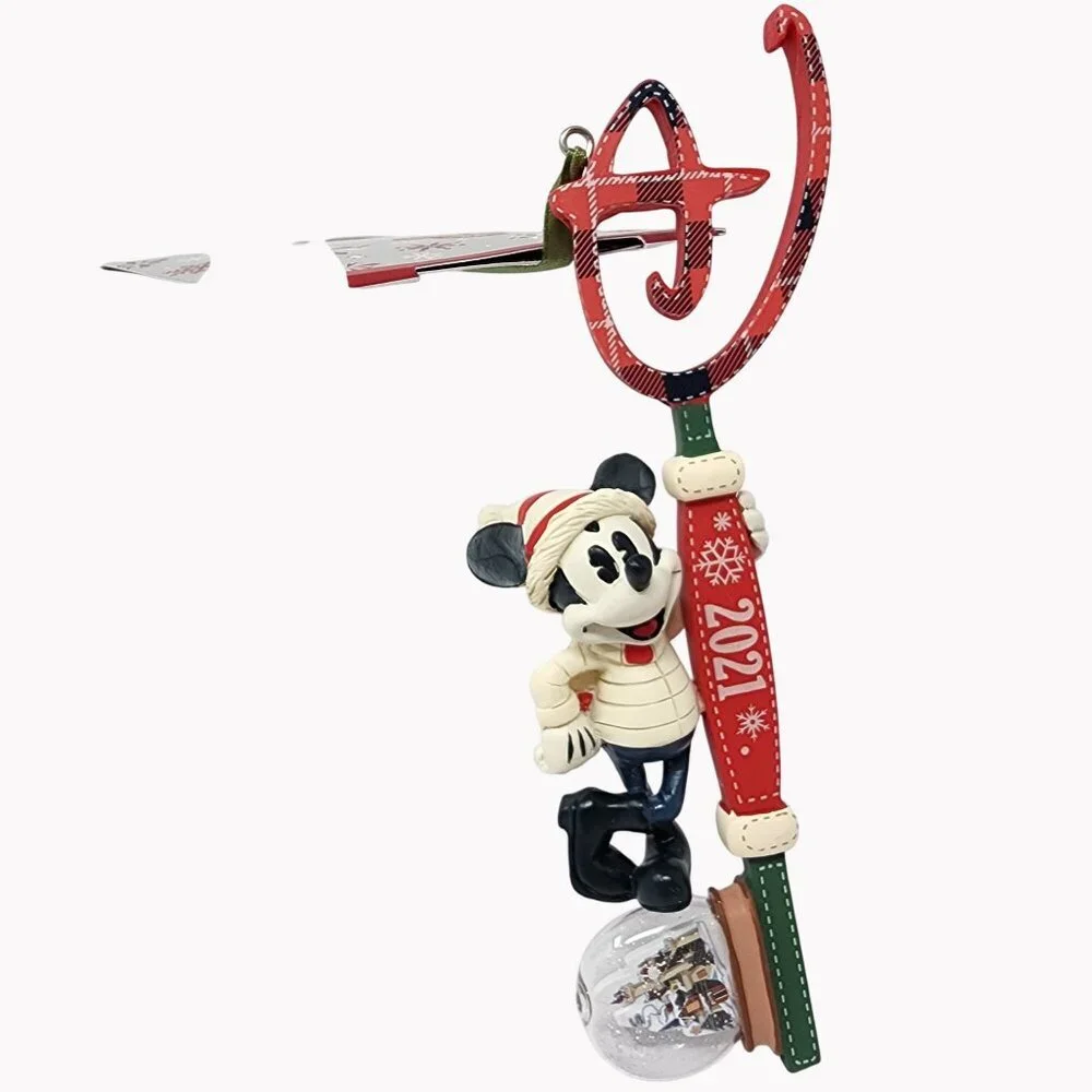 Disney Sketchbook Mickey Mouse 2021 Key Ornament Holiday Decoration Collectible